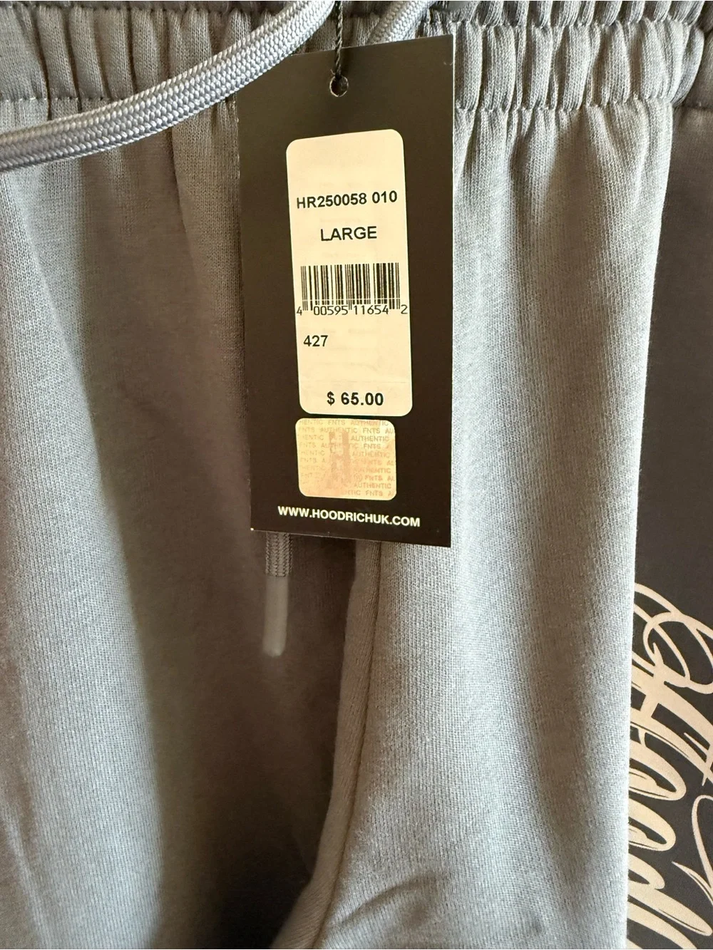 Hoodrich Gray Sweatpants